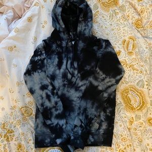 Navy Tie-dye Hoodie from Boathouse